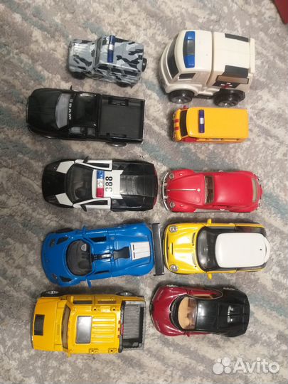 Металлические машинки