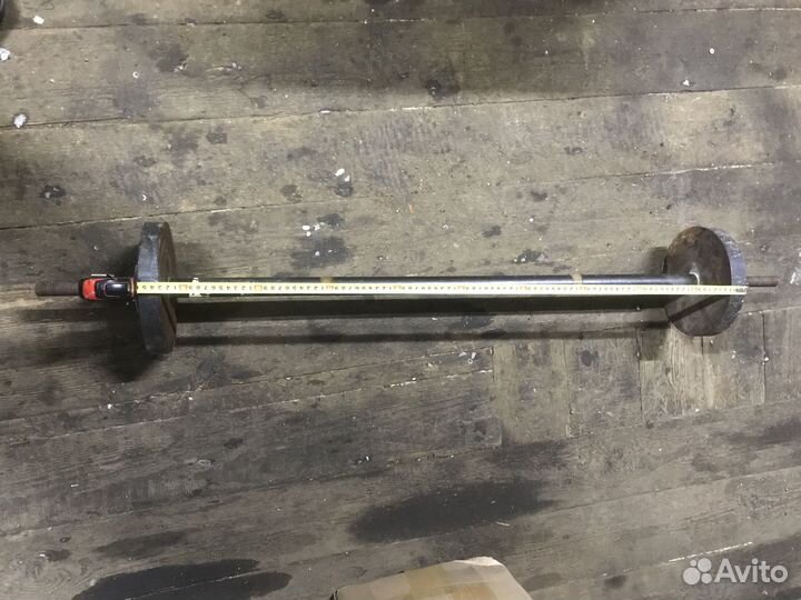 Штанга с блинами