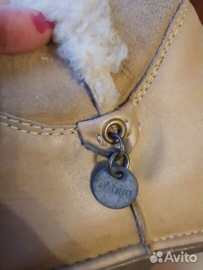 Зимние женские сапоги 38 натуральная кожа