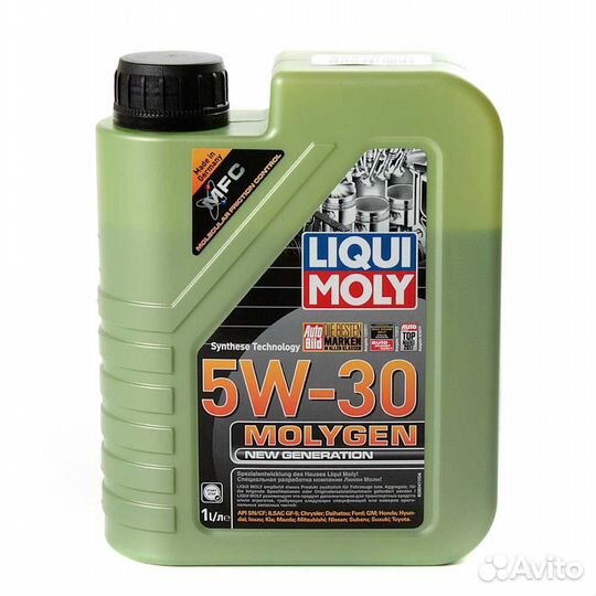 Моторное масло liqui moly molygen 5W-30 1л