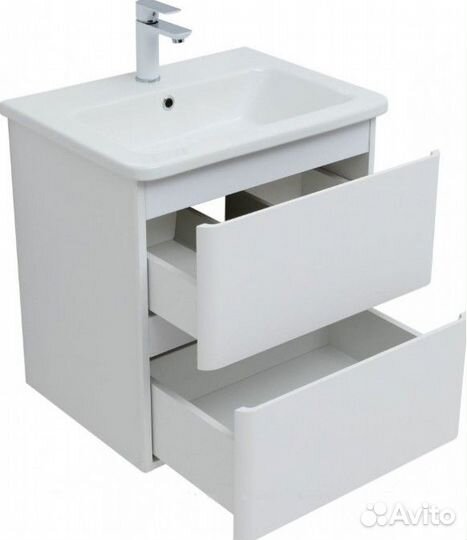 Мебель для ванной Aquanet Эмбер 60 белая