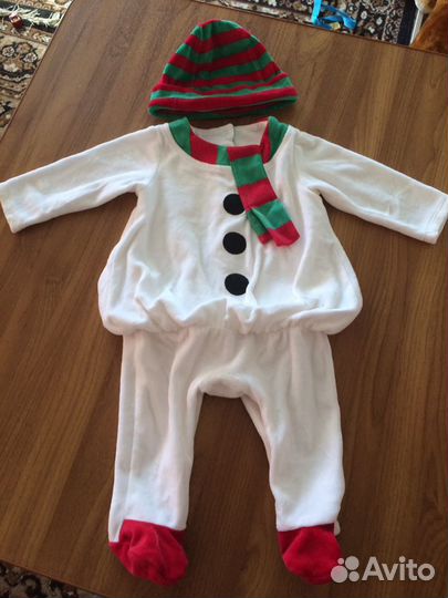 Новогодний костюм размер 3-6мес