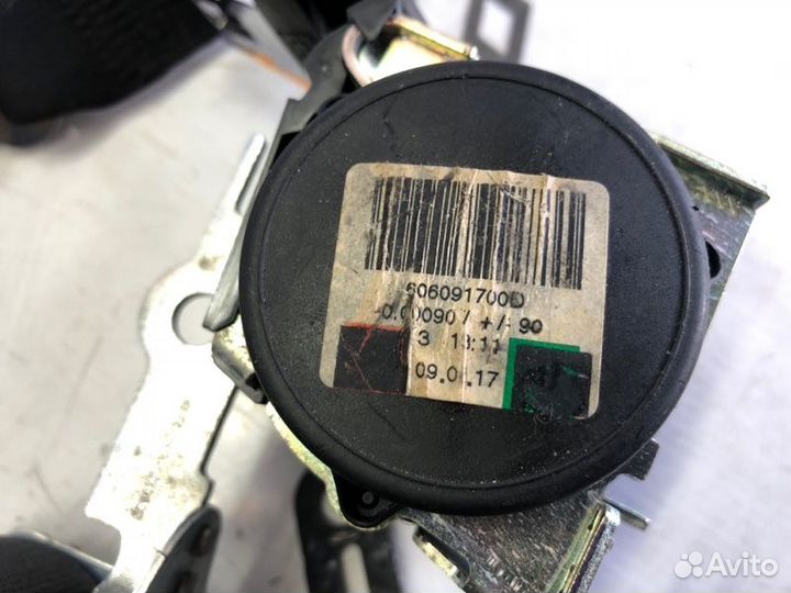 Ремни безопасности Bmw 320D E90/91 2009