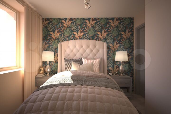 3-к. апартаменты, 50,6 м², 3/9 эт.