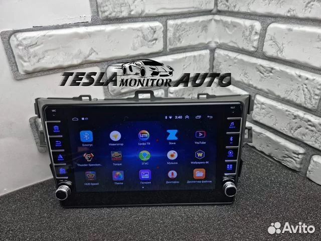 Магнитола на Toyota Corolla e140-150 android 10