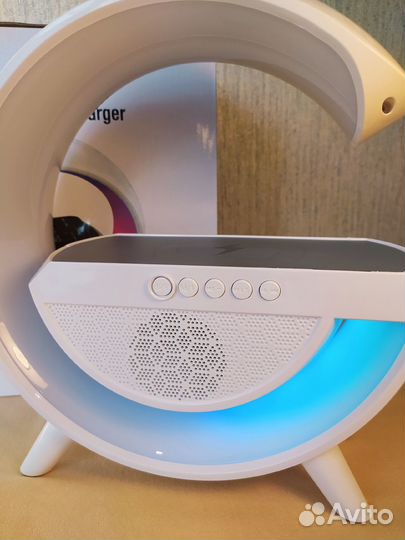 Портативная колонка bluetooth ночник