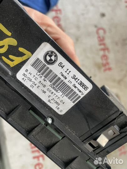 Блок климата BMW X3 E83 Блок управления климатом б