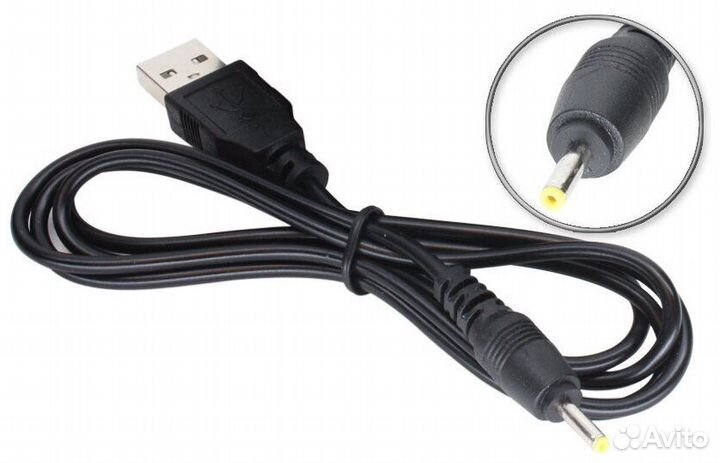 Кабель питания USB - DC 2.5 х 0.7 мм 1М