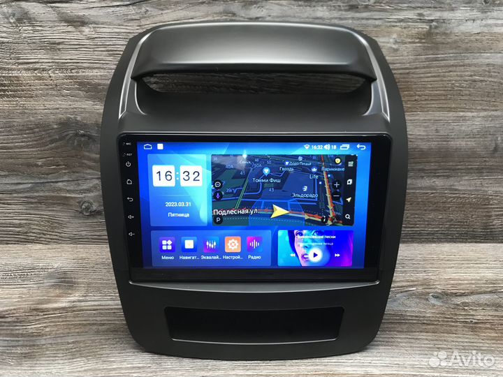 Магнитола Kia Sorento 2 XM 2/32GB 8 ядер, 4G модем