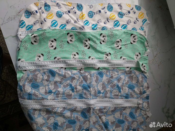 Пеленка кокон на молнии для новорожденных