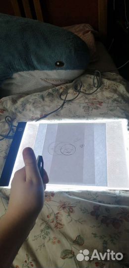 Планшет для обводки эскизов светодиодный