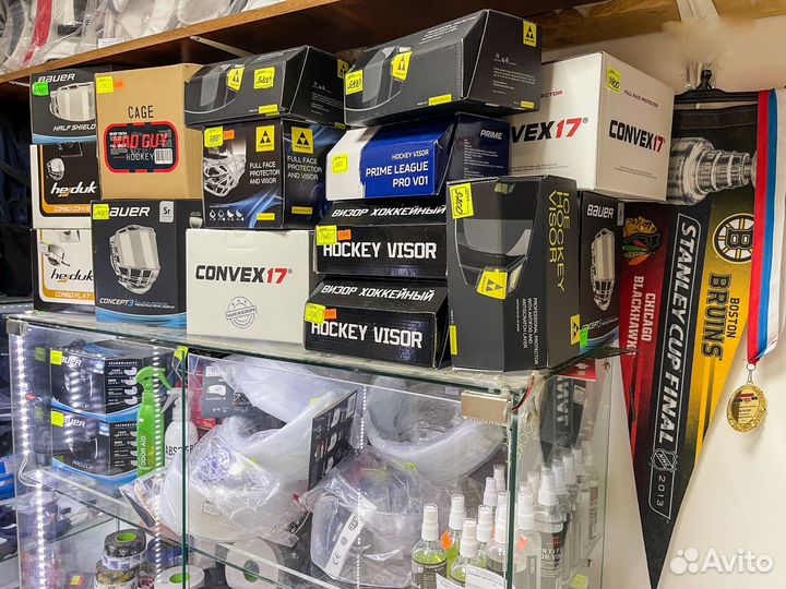 Хоккейные визоры/маски/решетки