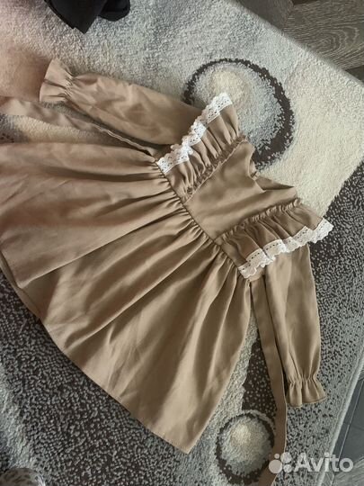 Детское нарядное платье 86-92