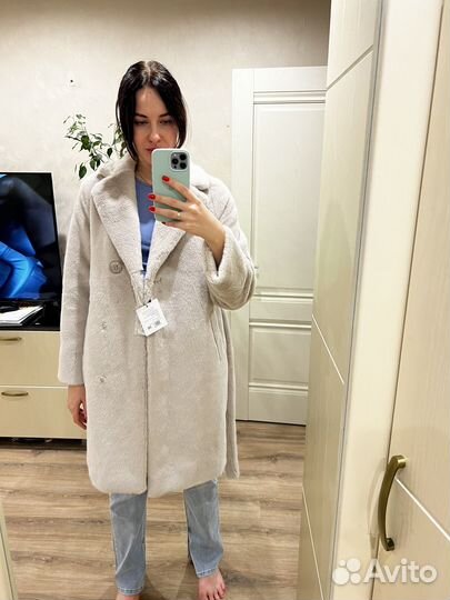 Эко шуба пальто