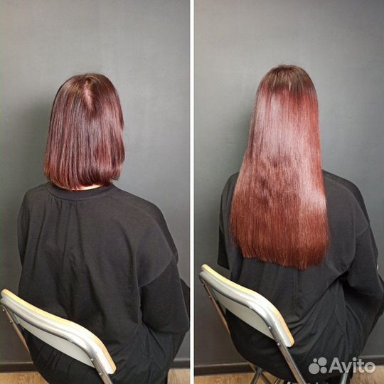 Голливудское наращивание волос