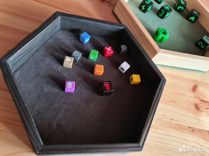 Дайс трей. Арена для бросания кубов. Dice tray