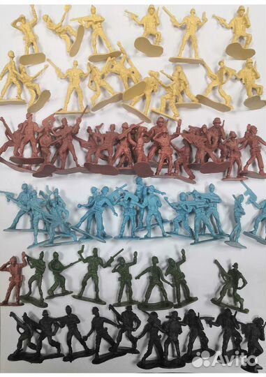 Набор солдатиков в пакете 5236