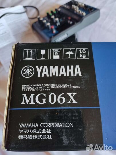 Микшерная консоль yamaha mg 06x