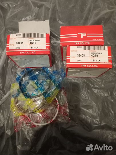 Комплект поршневых колец TP 33405STD