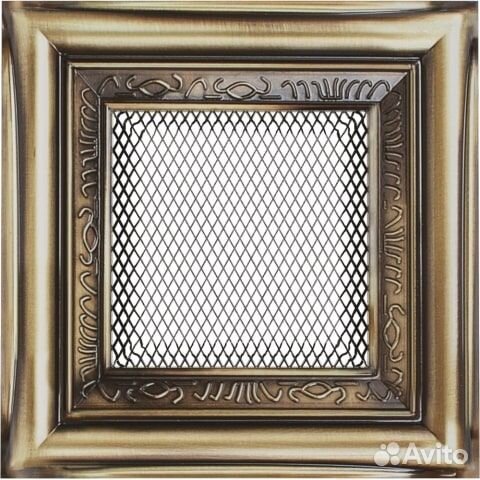 Вентиляционная решетка Kratki рустик (17 см 37 см)