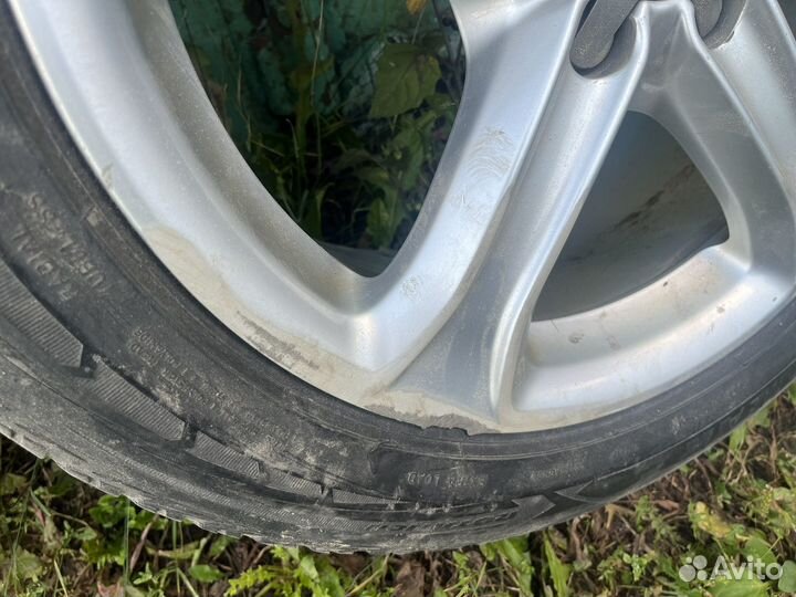 Колеса всборе 225/50 r17 диски audi