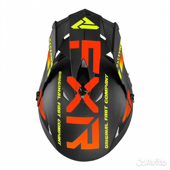Шлем снегоходный FXR Blade Race Div Black/Inferno