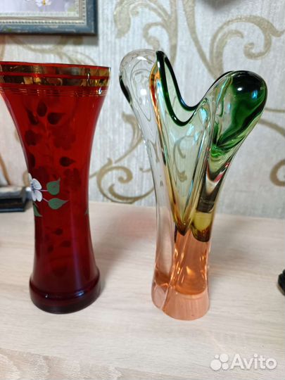 Вазы винтаж Чехословакия