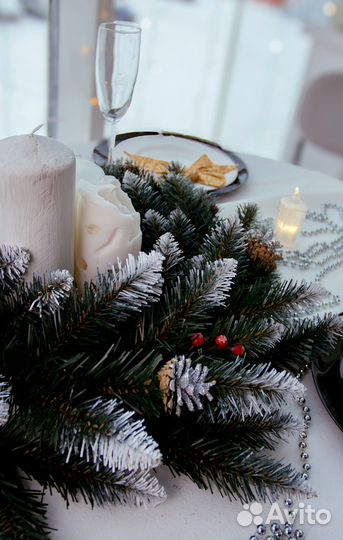 Зимний венок