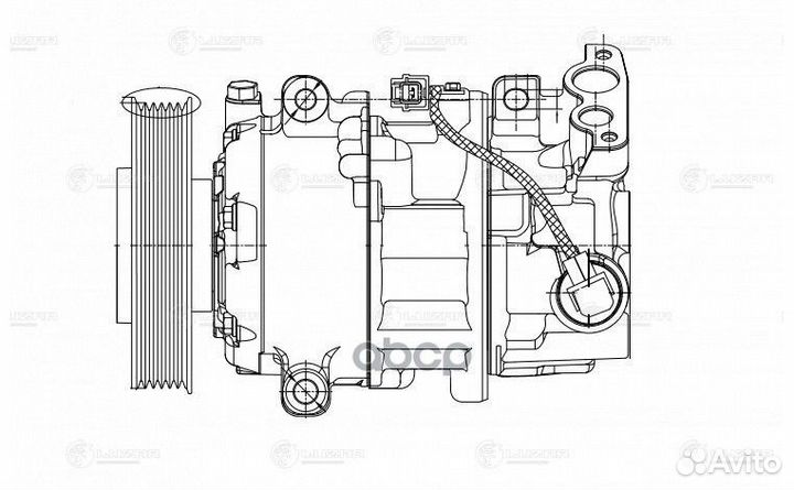 Компрессор кондиц. для а/м Renault Megane III