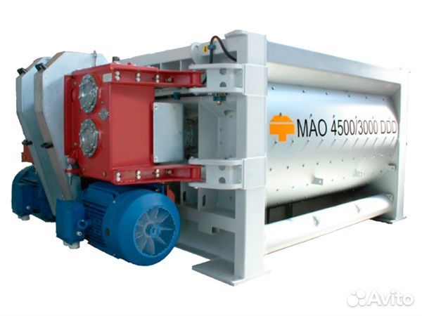 Двухвальный бетоносмеситель Sicoma MAO4500/3000