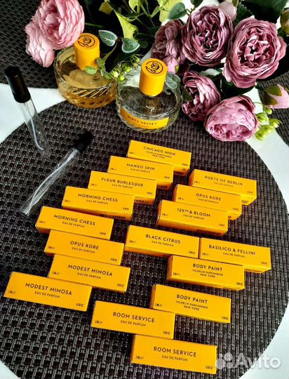 Пробники духов (селективный парфюм)