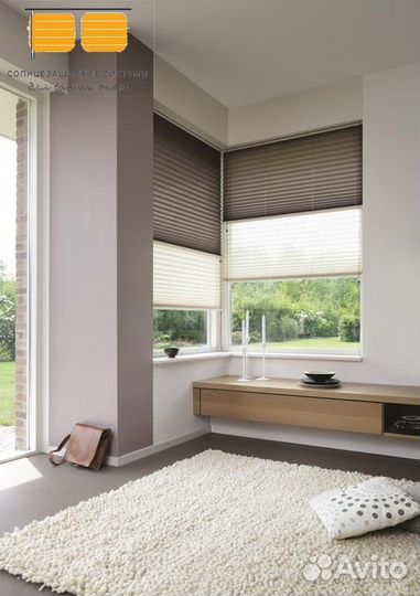 Жалюзи шторы плиссе