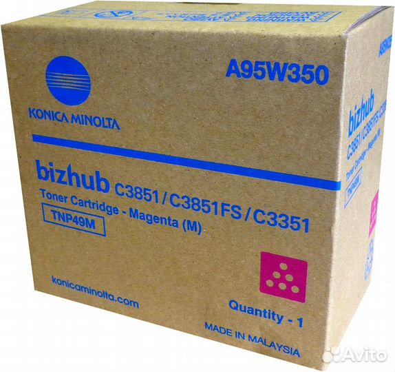 Тонер Konica Minolta A95W350 187598