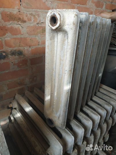 Чугунные батареи отопления б/у