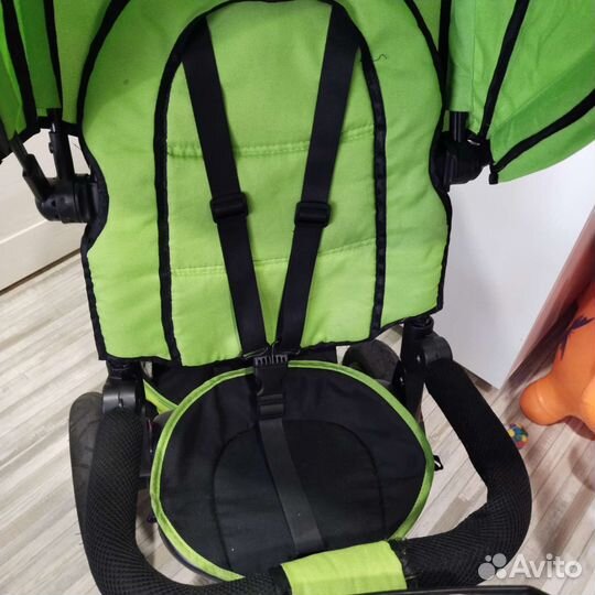 Трехколесный велосипед коляска