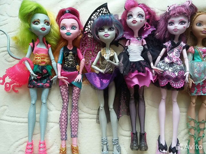 Куклы monster high, ever after high