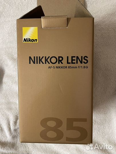 Объектив Nikon. AF-S nikkor 85mm f/1.8G