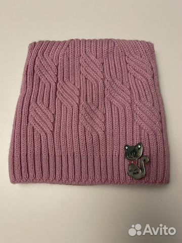 Комплект шапка и шарф