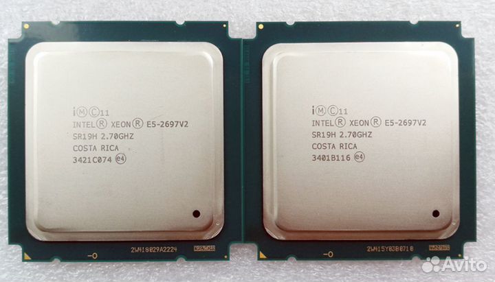 Xeon E5-2697 v2 /12 ядер/24 потока/LGA2011/X79