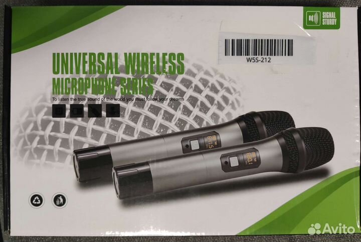 UHF беспроводной микрофон
