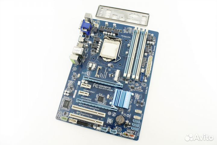 Материнская плата (1155) Gigabyte GA-Z77-DS3H