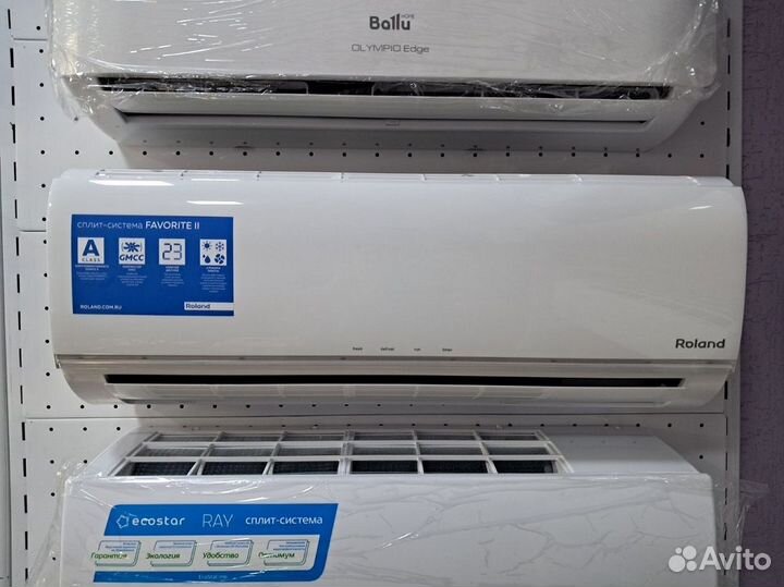 Кондиционеры Roland onoff / inverter (завод Midea)