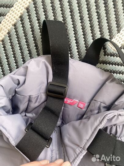 Полукомбинезон зимний для девочки 110