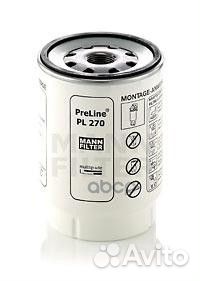 Фильтр топливный PL270X mann-filter