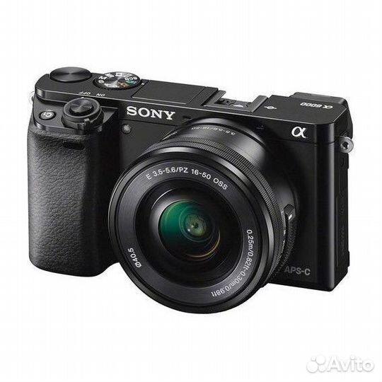 Sony alpha ilce A6000 KIT 16-50 black(Абсолют