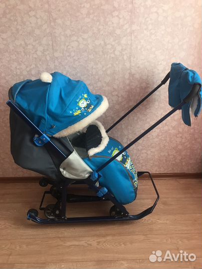 Санки коляска ника