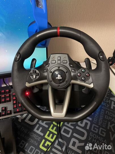 Игровой руль Hori racing wheel apex