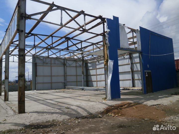 Продам каркас ангара бу