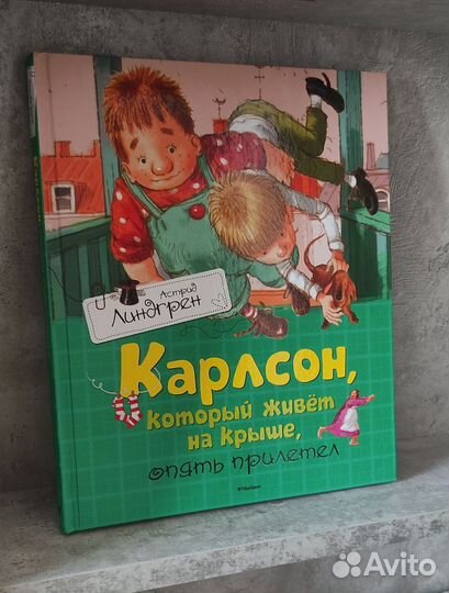 Карлсон, который живёт на крыше, опять прилетел