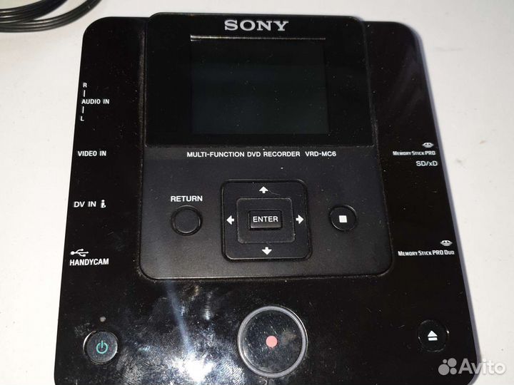 DVD рекордер Sony VRD-MC6 для оцифровки с VHS
